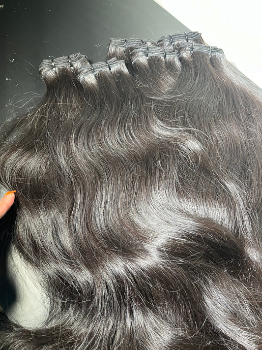 Raw Indonesian Bundles Natural Wave